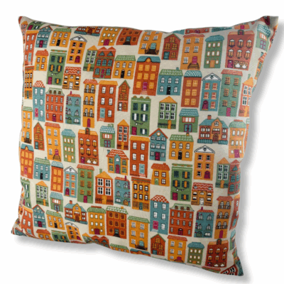 Polštář - Domečky - Alexhandshop.cz