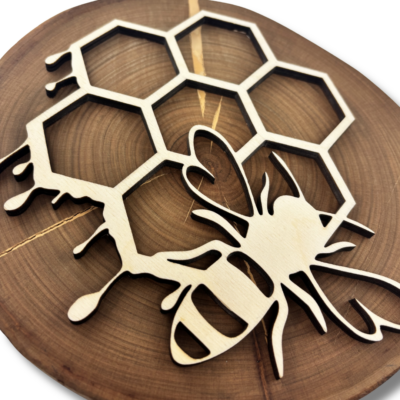 Velký podtácek - Včela