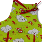 Zástěra dětská 3-4 roky – Sloni | Alexhandshop.cz