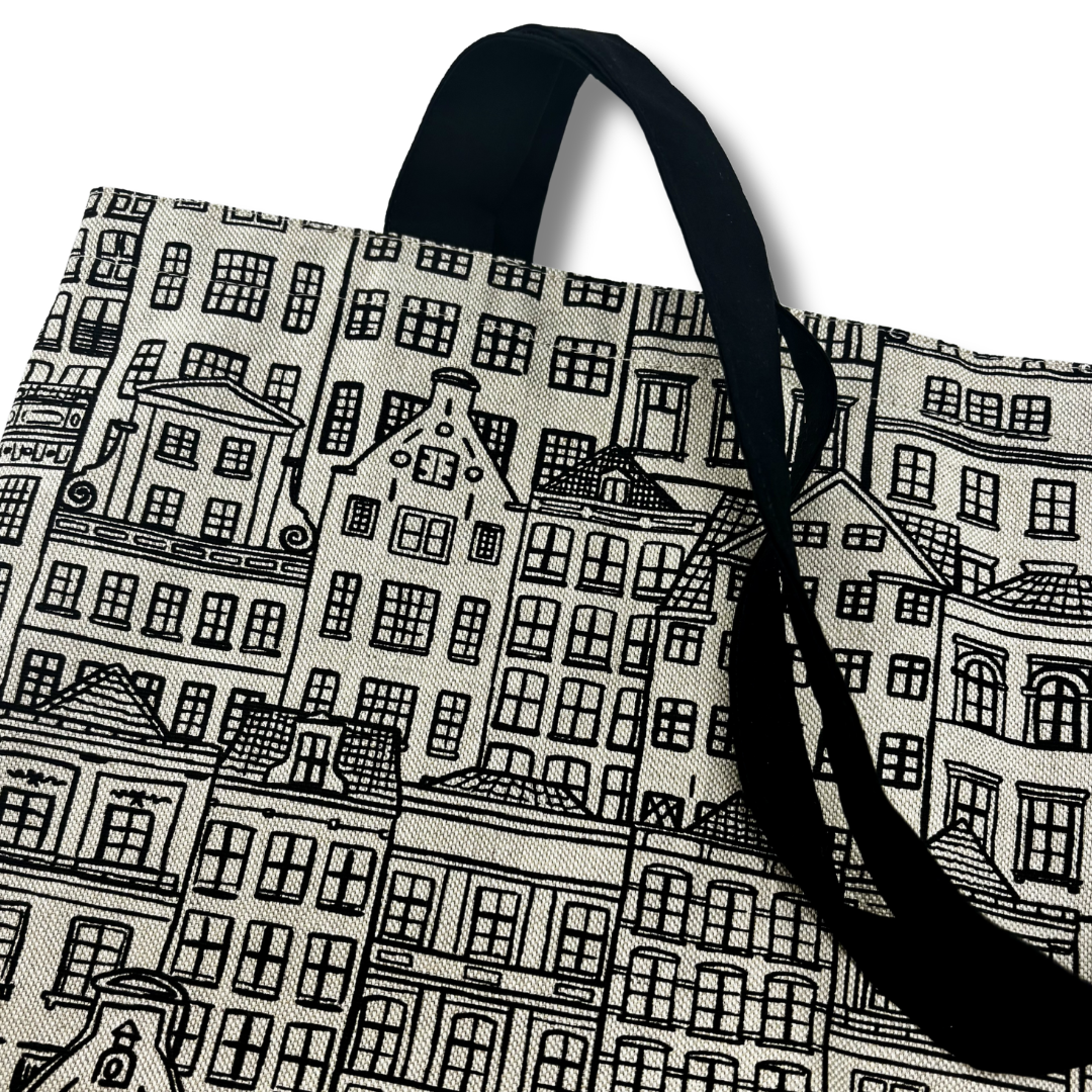 Taška plátěná nákupní - Město | Alexhandshop.cz Taška plátěná nákupní - Město | Alexhandshop.cz